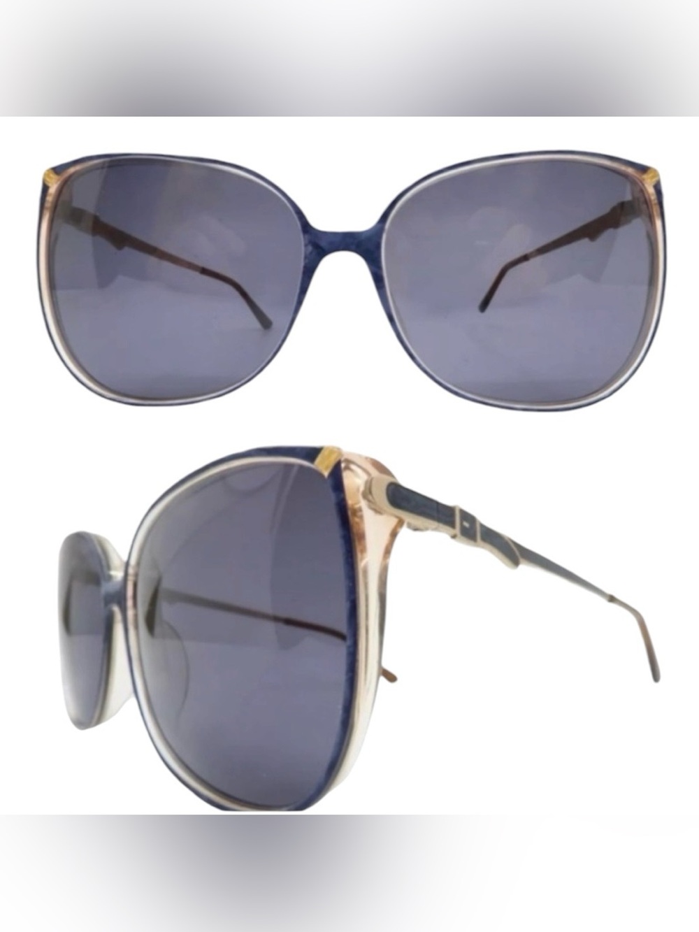 Vintage‎ Roberta di Camerino Oversized Sunglasses, 1980’s Made in Italy
